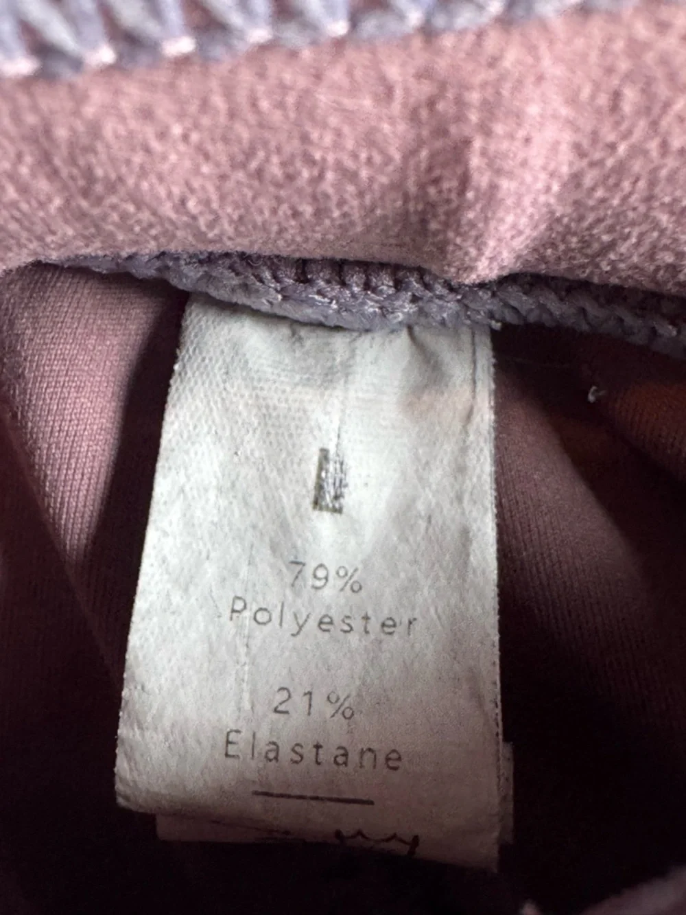 Halara day stretch High-Waist Lavender Wide-Leg Pants with Pockets L - Picture 6 of 6